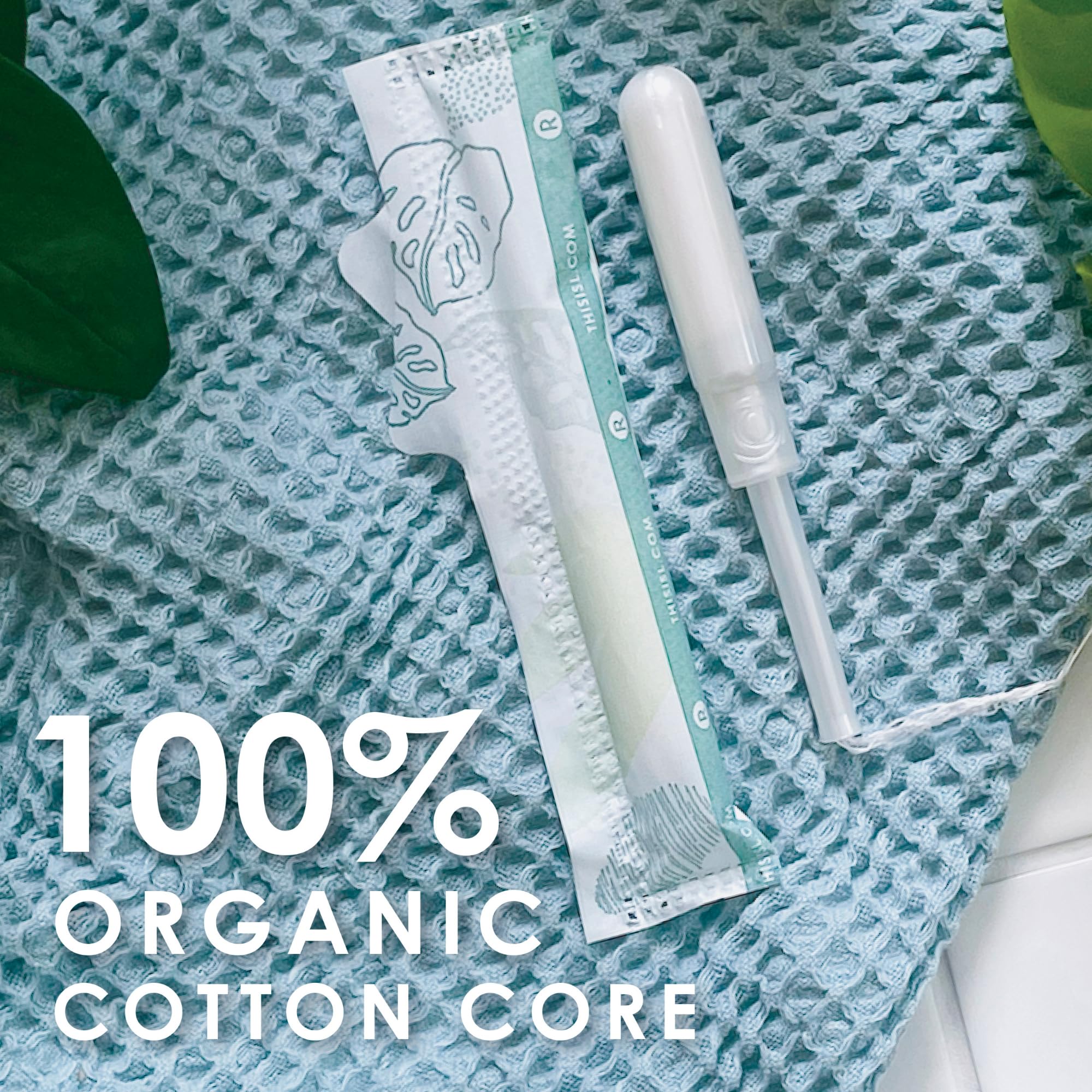 L. Organic Cotton Tampons - Regular 42 Count x 2 Packs (84 Count Total) (Packaging May Vary)